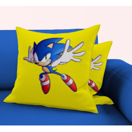Dekorační polštář luxusní - Running Sonic