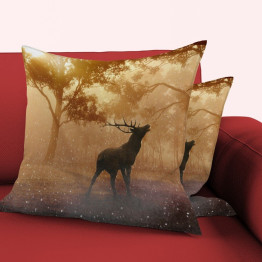 Dekorativní polštář - Deer in the Forest