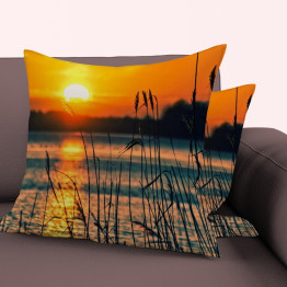 Polštář 45x45 - Reed in Lake