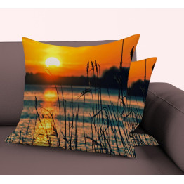 Polštář 45x45 - Reed in Lake
