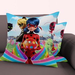 Dekorační polštář - Ladybug Miraculous
