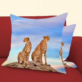 Dekorační polštář - Cat Cheetah