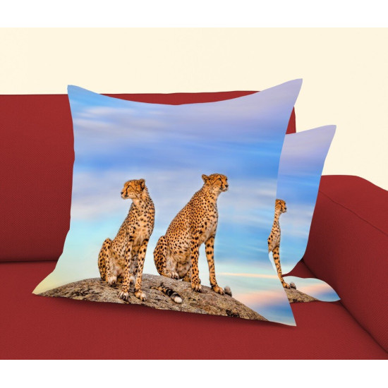 Dekorační polštář - Cat Cheetah