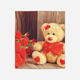 Hřejivá deka - Surprise For Valentine Day