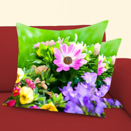 Polštářek - Colorful Flowers