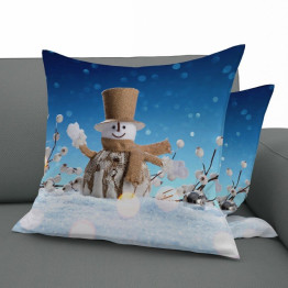 Polštář 45x45 - Snowman