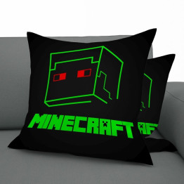 Polštář 45x45 - Minecraft Face