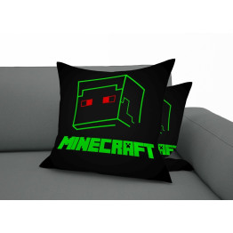 Polštář 45x45 - Minecraft Face