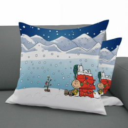 Dekorativní polštář - Snoopy Christmas