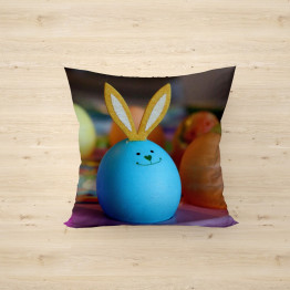 Dekorativní polštář - Blue Egg