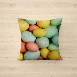 Velikonoční  dekorativní polštář - Many Eggs