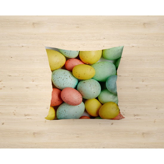 Velikonoční  dekorativní polštář - Many Eggs
