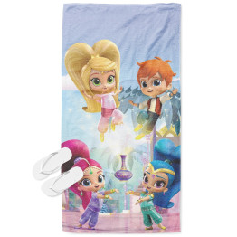 Dětská plážová osuška - Shimmer and Shine