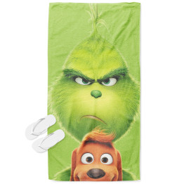 Plážová osuška - Grinch