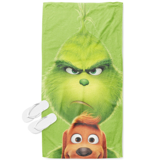 Plážová osuška - Grinch