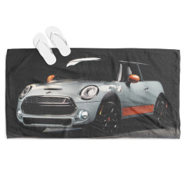 Plážová osuška - Mini Cooper