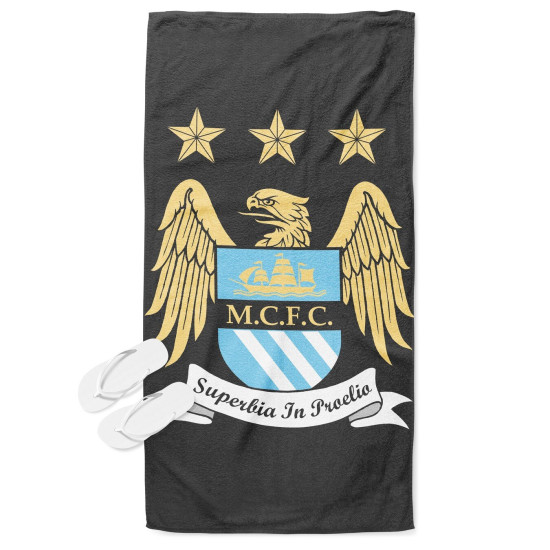 Osuška na pláž fotbal - Manchester City
