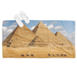 Osuška na pláž 3D - Egypt Pyramids
