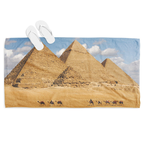 Osuška na pláž 3D - Egypt Pyramids