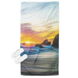Osuška na pláž - Malibu Sunrise