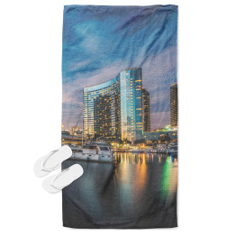 Osuška plážová - Night in San Diego