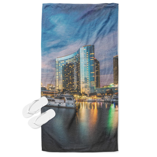 Osuška plážová - Night in San Diego