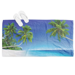 Osuška plážová 3D - Tropical Beach