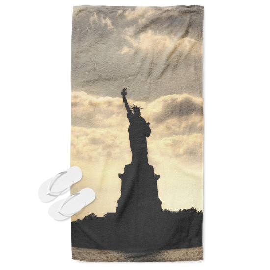 Plážový ručník - Statue of Liberty