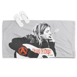 Plážový ručník - Kurt Cobain