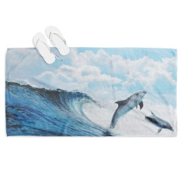 Osuška na pláž - Dolphin Dance