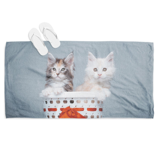 Osuška plážová - Cats in Basket
