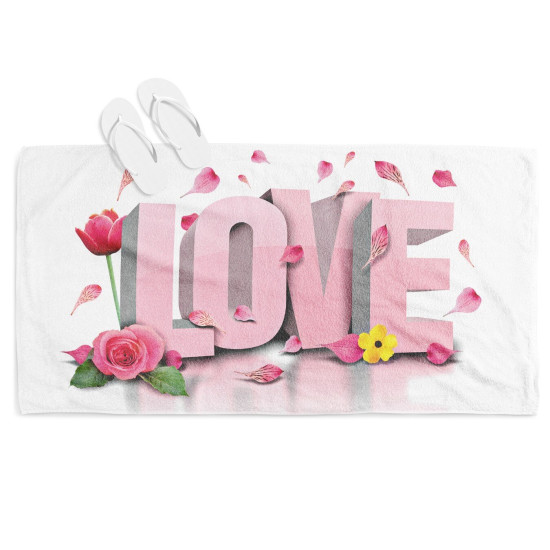 Plážový ručník - Long Live Love
