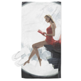 Plážová osuška - Book Fullmoon