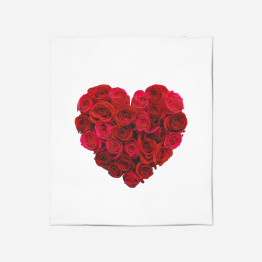 Luxusní deka - Heart of Roses