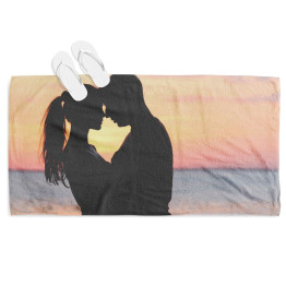 Osuška plážová - Couple Sunset