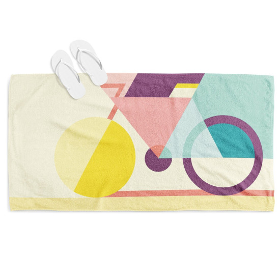 Osuška na pláž - Bike