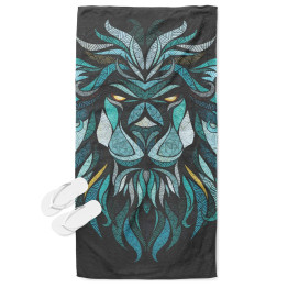 Plážový ručník - Art Leo
