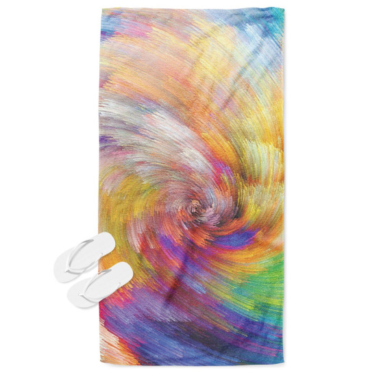 Plážová osuška - The Rainbow Colors