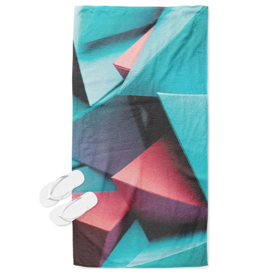 Osuška plážová - Geometric Forms