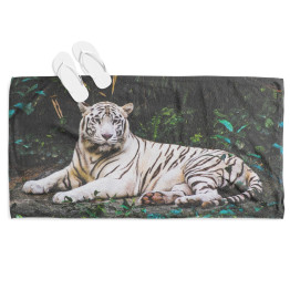 Osuška plážová - White Tiger