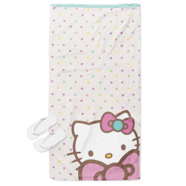 Plážový ručník - Hello Kitty