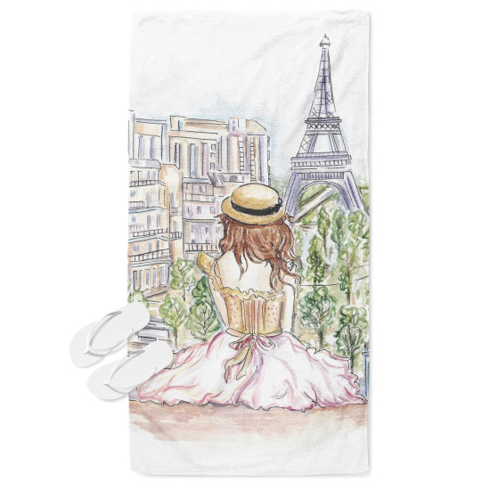 Osuška plážová - Summer in Paris