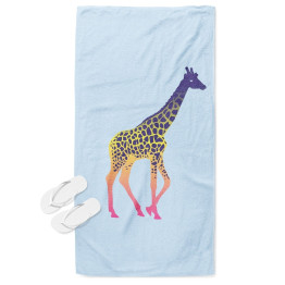 Osuška plážová - Colorful Giraffe