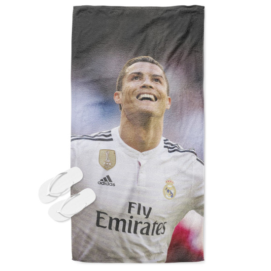 Osuška plážová - Cristiano Ronaldo Real Madrid