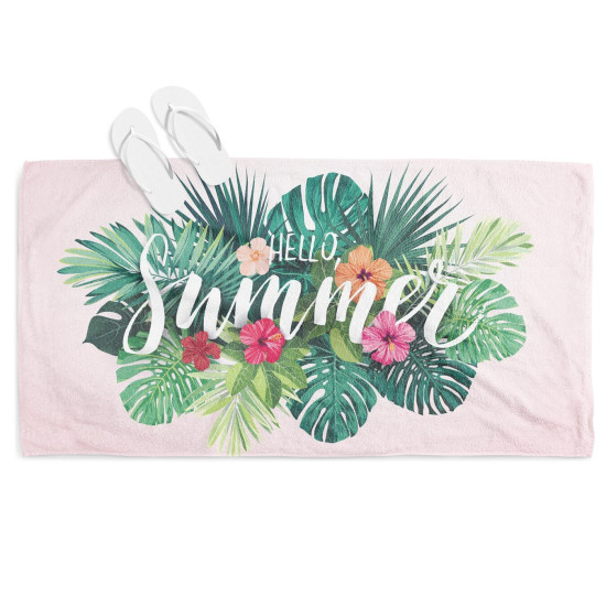 Plážový ručník - Hello Summer