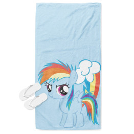 Osuška plážová - Little Pony Blue