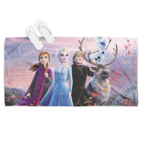 Plážová osuška Ledové království - Frozen 2