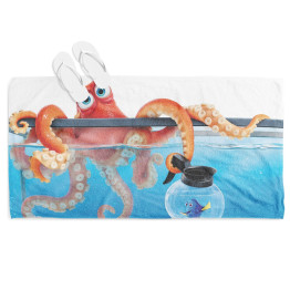 Dětská plážová osuška - Hank Finding Dory