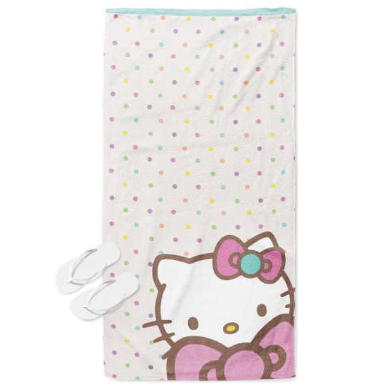 Plážový ručník - Hello Kitty