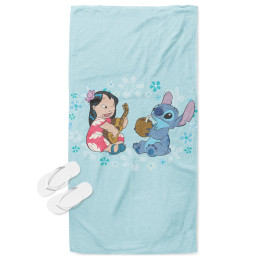 Dětská plážová osuška - Lilo and Stich